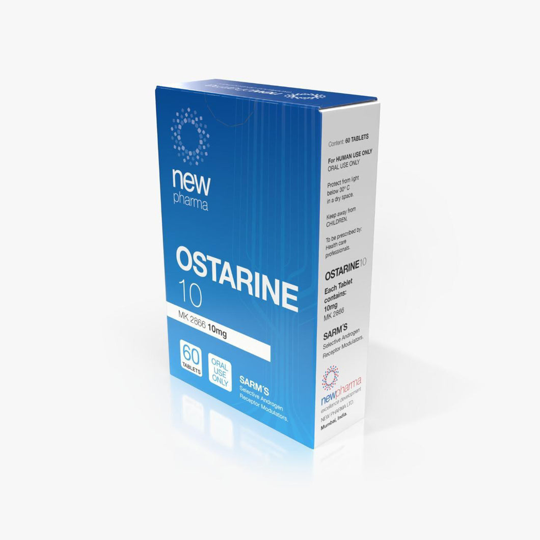 *OSTARINE10 | Ostarine (MK-2866) 10mg 60 tabletas SARMs new pharma - Super Soldados