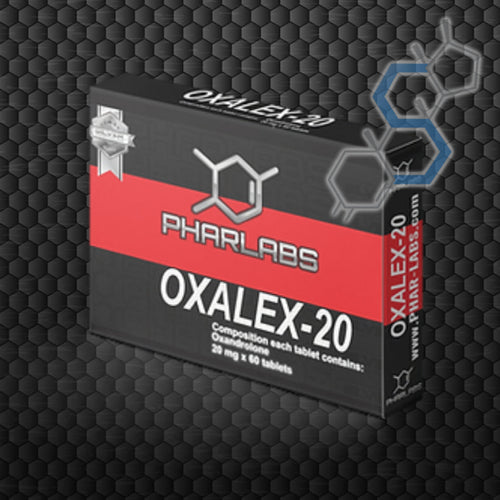 'OXALEX-20 | Oxandrolona (Anavar) 20mg 60 tabletas Orales PHAR LABS - Super Soldados