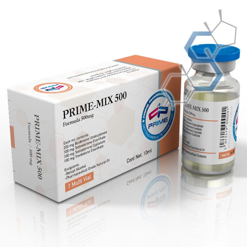 PRIME-MIX 500 | Bolde, Testo E, Testo C & Trembo E 500mg 10ml