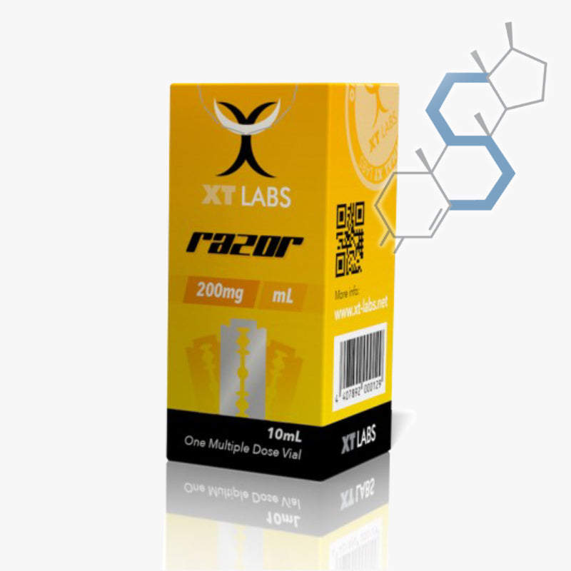 Razor Testosterona Propionato Masteron Trembolona Acetato XT Labs
