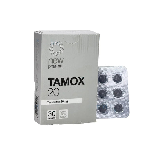 *TAMOX20 | Tamoxifeno (Nolvadex) 20mg 30 tabletas Anti estrógeno new pharma - Super Soldados