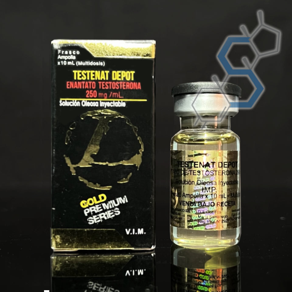 Testenat Depot | Testosterona Enantato 250mg/ml 10ml Inyectables LANDERLAN GOLD - Super Soldados