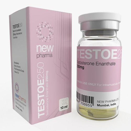 *TESTOE250 | Testosterona Enantato 250mg/ml 10ml Inyectables new pharma - Super Soldados