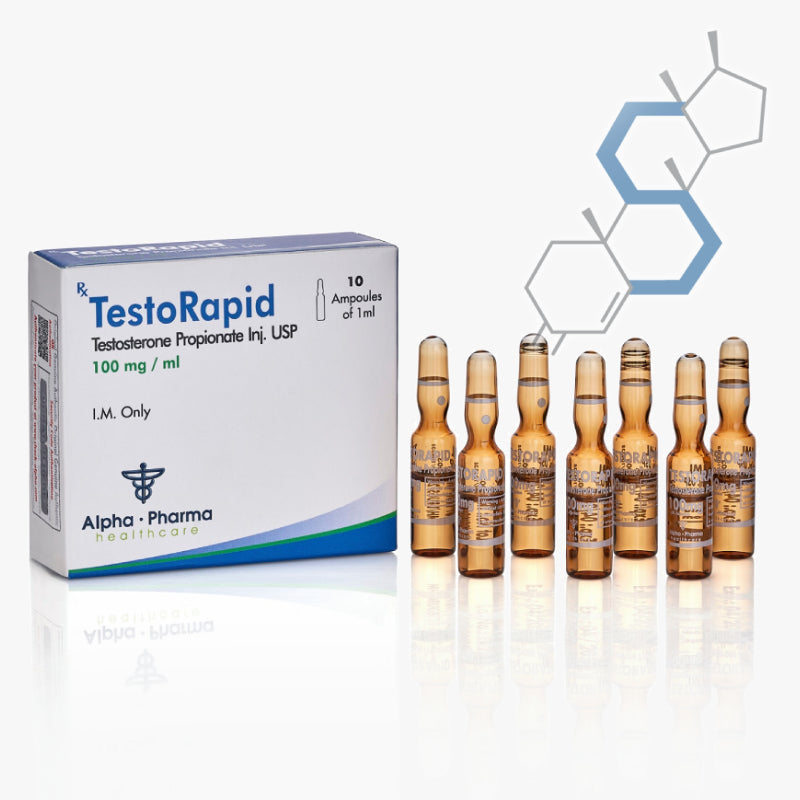 TestoRapid | Testosterona Propionato 100mg 10 amp