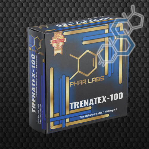 'TRENATEX-100 PREMIUM | Trembolona Acetato 100mg/ml 10 ampolletas Inyectables PHAR LABS PREMIUM - Super Soldados