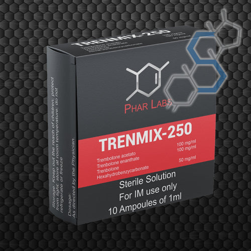 'TRENMIX-250 | Tri-trembolona 250mg/ml 10 ampolletas Inyectables PHAR LABS - Super Soldados