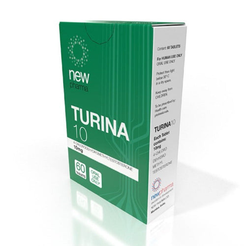 *TURINA10 | Turinabol (Clorodihidrometiltestosterona) 10mg 60 tabletas Orales new pharma - Super Soldados