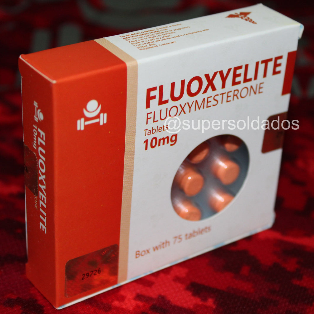 Fluoxyelite | Halotestin (Fluoximesterona) 10mg 75 tabletas