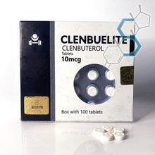 Cargar imagen en el visor de la galería, *Clenbuelite | Clembuterol 10mcgs 100 tabletas - Super Soldados