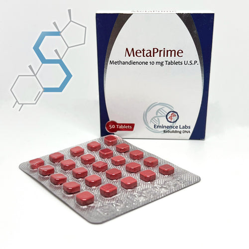 MetaPrime | Dianabol (Metandienona) 10mg 50 tabletas - Super Soldados