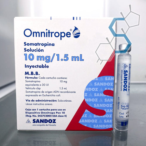Omnitrope | Hormona de crecimiento (Somatropina) 30ui (10mg)