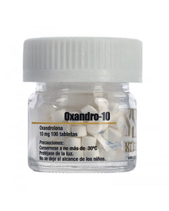 Oxandro-10 | Oxandrolona 10mg 100 tabletas