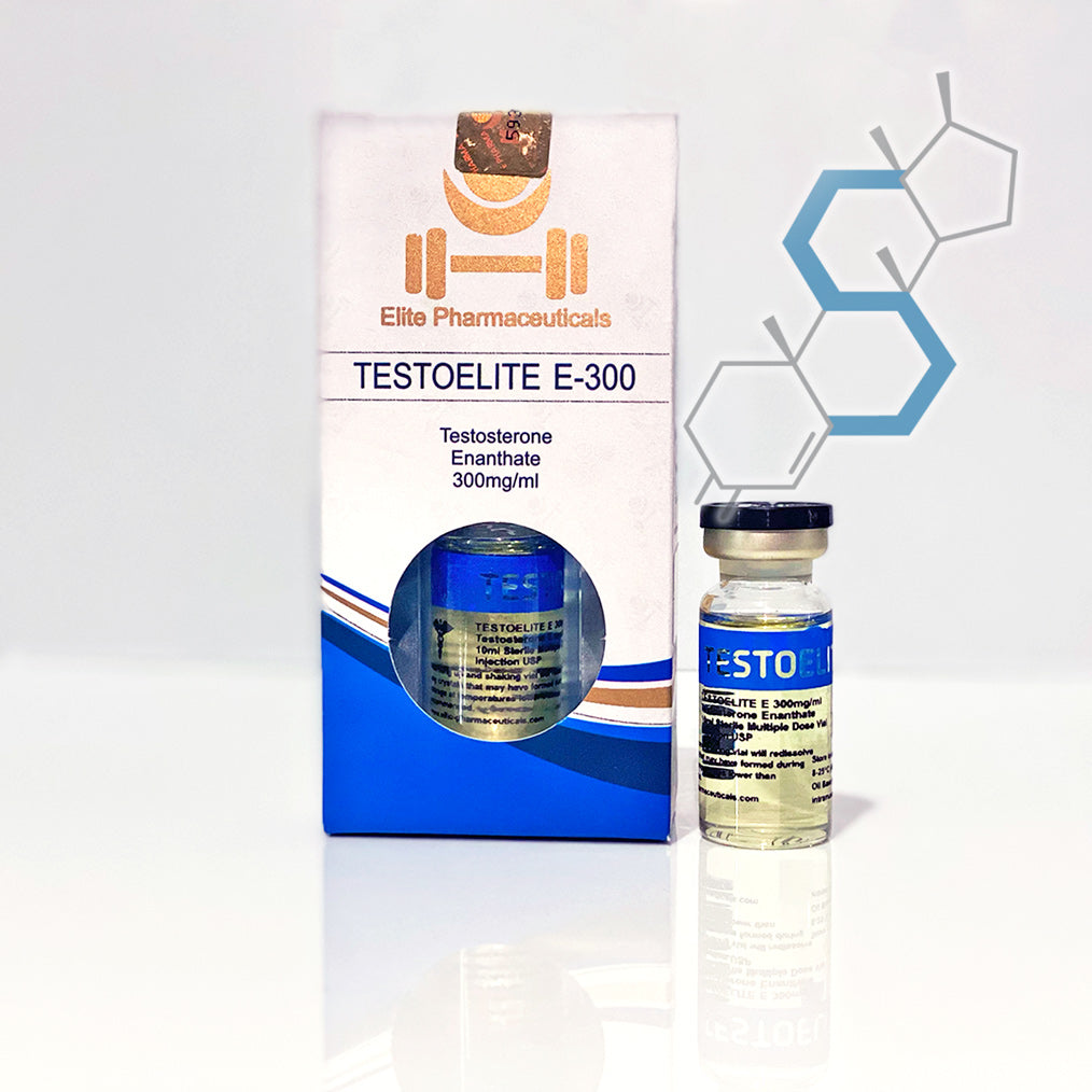 *Testoelite E-300 | Testosterona Enantato 300mg/ml 10ml