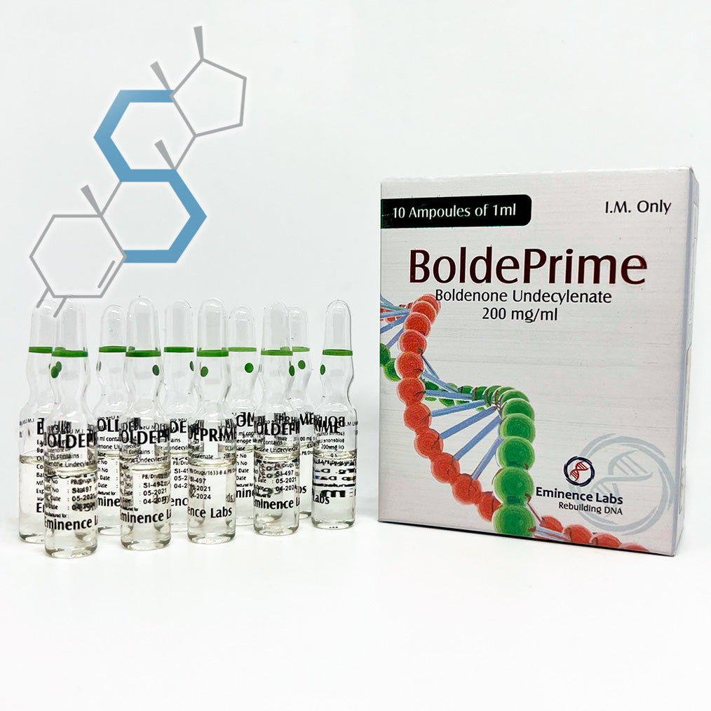 *BoldePrime | Boldenona Undecilenato 200mg/ml 10 ampolletas Inyectables Eminence Labs - Super Soldados