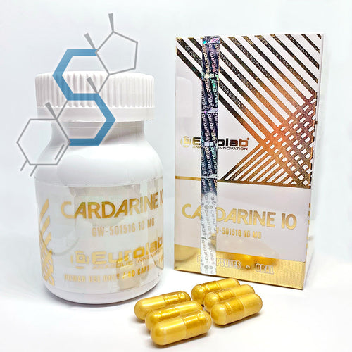 Cardarine 10 | (GW-501516) 10mg 60 cápsulas SARMs Eurolab - Super Soldados