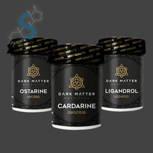 Cargar imagen en el visor de la galería, Ciclo de definición y volumen con SARMs para intermedios | Ostarine, Ligandrol &amp; Cardarine Ciclos con SARMs DARK MATTER NUTRITION - Super Soldados