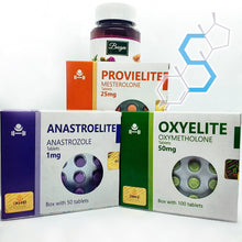 Cargar imagen en el visor de la galería, Ciclo de volumen oral para principiantes | Oximetolona, Proviron, Arimidex &amp; Silimarina Ciclos de esteroides Variedad de laboratorios - Super Soldados