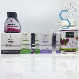 Ciclo de volumen para intermedios Opción 1 | Oximetolona, Sostenon, & Boldenona Ciclos de esteroides Variedad de laboratorios - Super Soldados