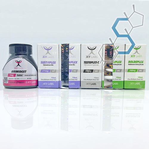 Ciclo de volumen para principiantes Opción 2 | Sostenon, Boldenona & Testo Cipionato Ciclos de esteroides Variedad de laboratorios - Super Soldados