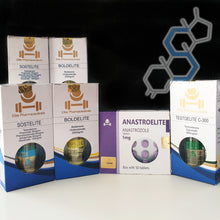 Cargar imagen en el visor de la galería, Ciclo de volumen para principiantes Opción 2 | Sostenon, Boldenona &amp; Testo Cipionato Ciclos de esteroides Variedad de laboratorios - Super Soldados