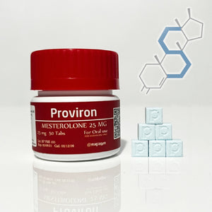 *Proviron (Mesterolona) 25mg 50 tabletas