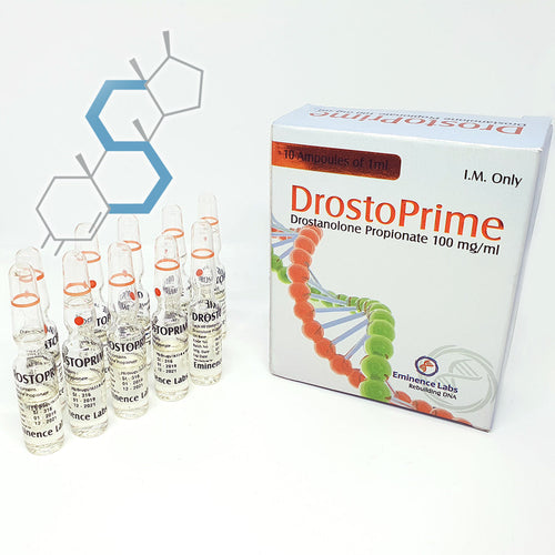 *Drostoprime | Masteron (Drostanolona Propionato) 100mg/ml 10 ampolletas Inyectables Eminence Labs - Super Soldados