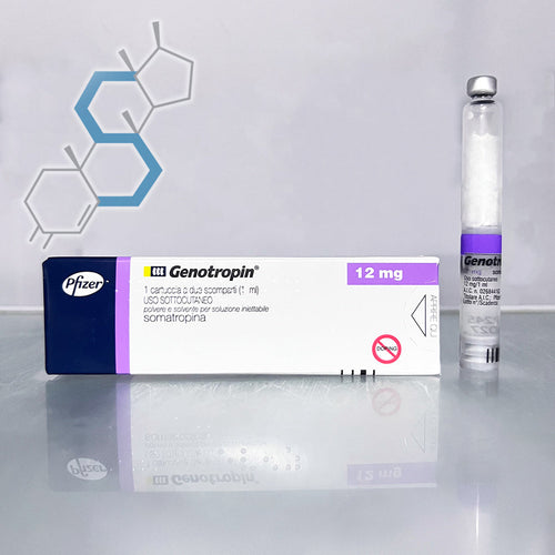 Genotropin | Hormona de crecimiento (Somatropina) 36ui (12mg) Hormona de crecimiento (Somatropina) Pfizer - Super Soldados