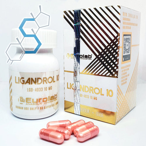 Ligandrol 10 | Ligandrol (LGD-4033) 10mg 60 cápsulas SARMs Eurolab - Super Soldados