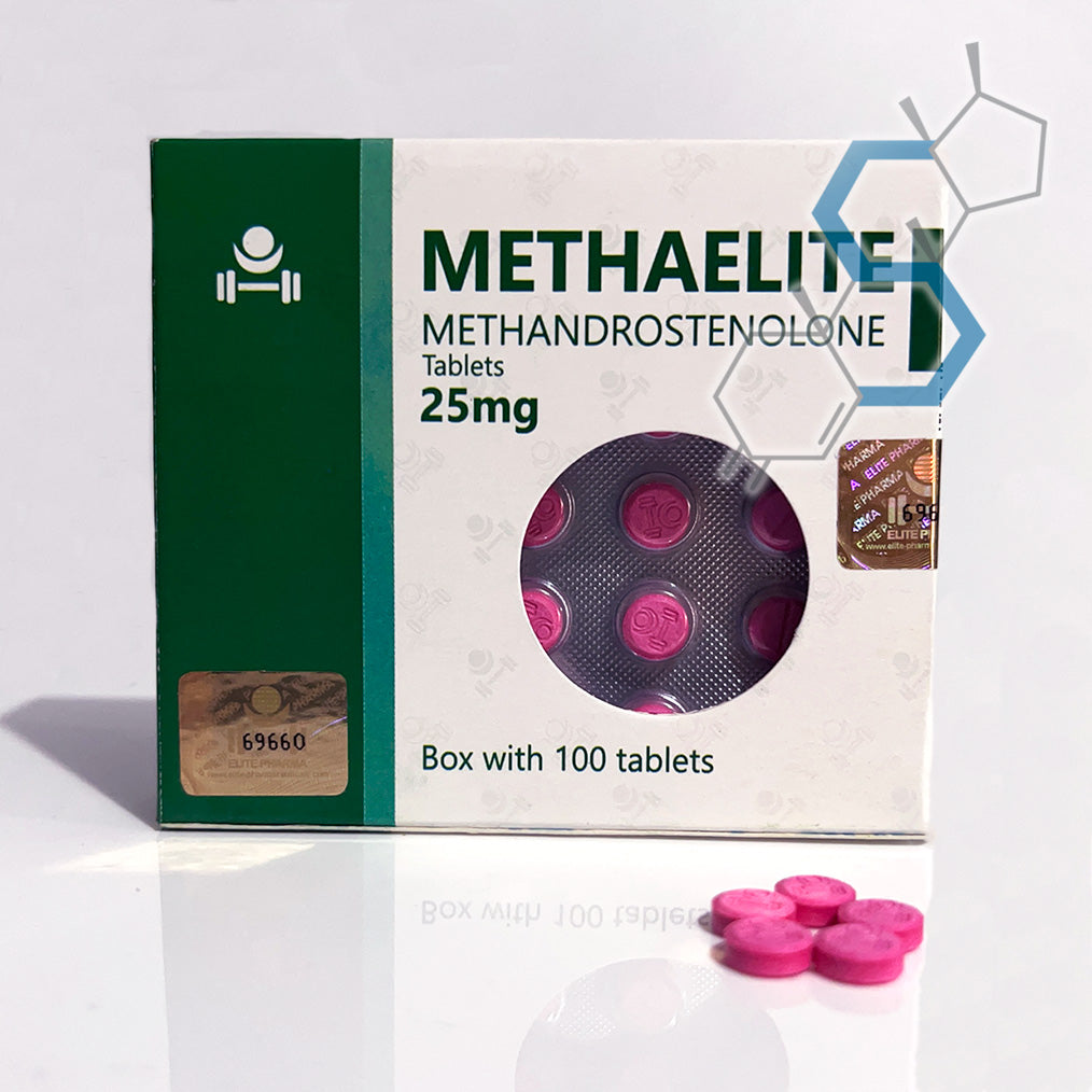 *Methaelite | Dianabol (Metandienona) 25mg 100 tabletas Orales Elite Pharmaceuticals - Super Soldados