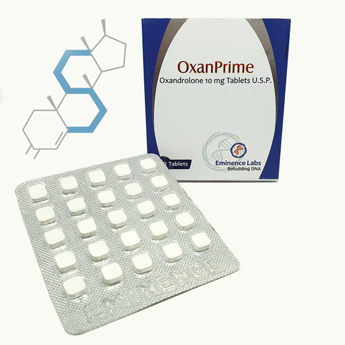 *Oxanprime | Oxandrolona (Anavar) 10mg 50 tabletas Orales Eminence Labs - Super Soldados
