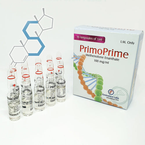 *PrimoPrime | Primobolan (Metenolona Enantato) 100mg/ml 10 ampolletas Inyectables Eminence Labs - Super Soldados