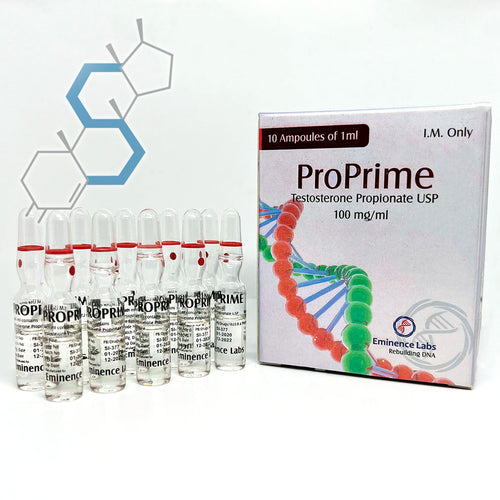 *ProPrime | Testosterona Propionato 100mg/ml 10 ampolletas Inyectables Eminence Labs - Super Soldados