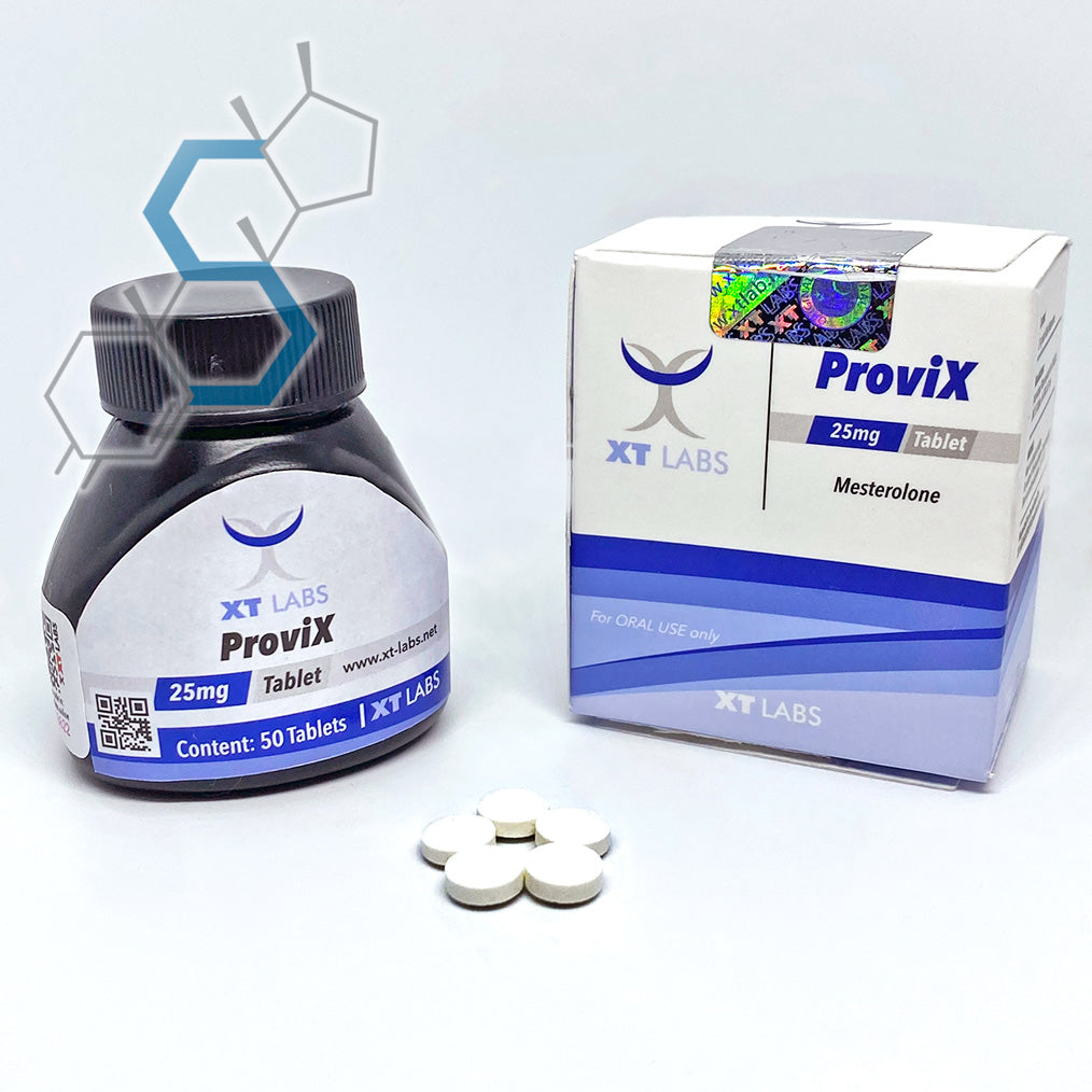 *ProviX | Proviron (Mesterolona) 25mg 50 tabletas Orales XT Labs - Super Soldados