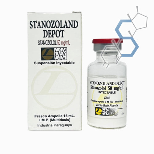 Stanozoland Depot | Winstrol (Estanozolol) 50mg/ml 15ml Inyectables LANDERLAN - Super Soldados