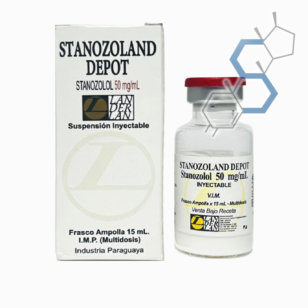 Stanozoland Depot | Winstrol (Estanozolol) 50mg/ml 15ml Inyectables LANDERLAN - Super Soldados