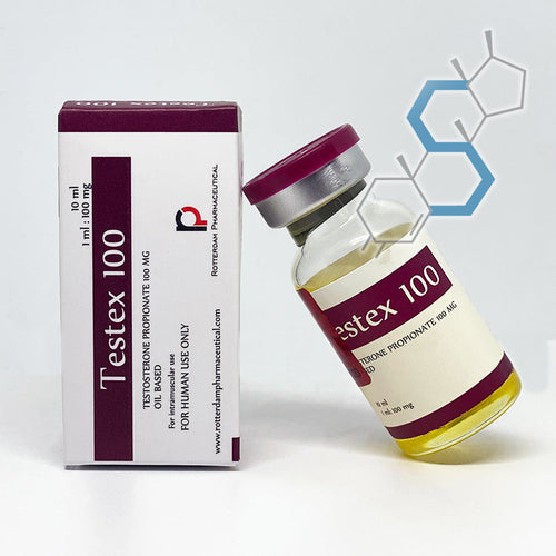 *Testex 100 | Testosterona Propionato 100mg/ml 10ml Inyectables Rotterdam - Super Soldados