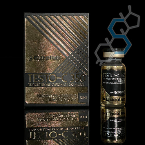 Testo-C 350 | Testosterona Cipionato 350mg/ml 10ml Inyectables Eurolab - Super Soldados