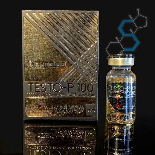 Testo-P 100 | Testosterona Propionato 100mg/ml 10ml Inyectables Eurolab - Super Soldados