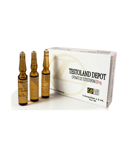 Testoland Depot | Testosterona Cipionato 200mg/ml 3 ampolletas Inyectables LANDERLAN - Super Soldados