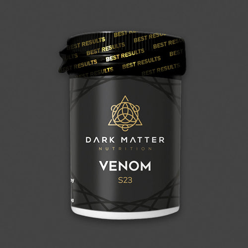 *VENOM | S23 10mg 60 tabletas SARMs DARK MATTER NUTRITION - Super Soldados