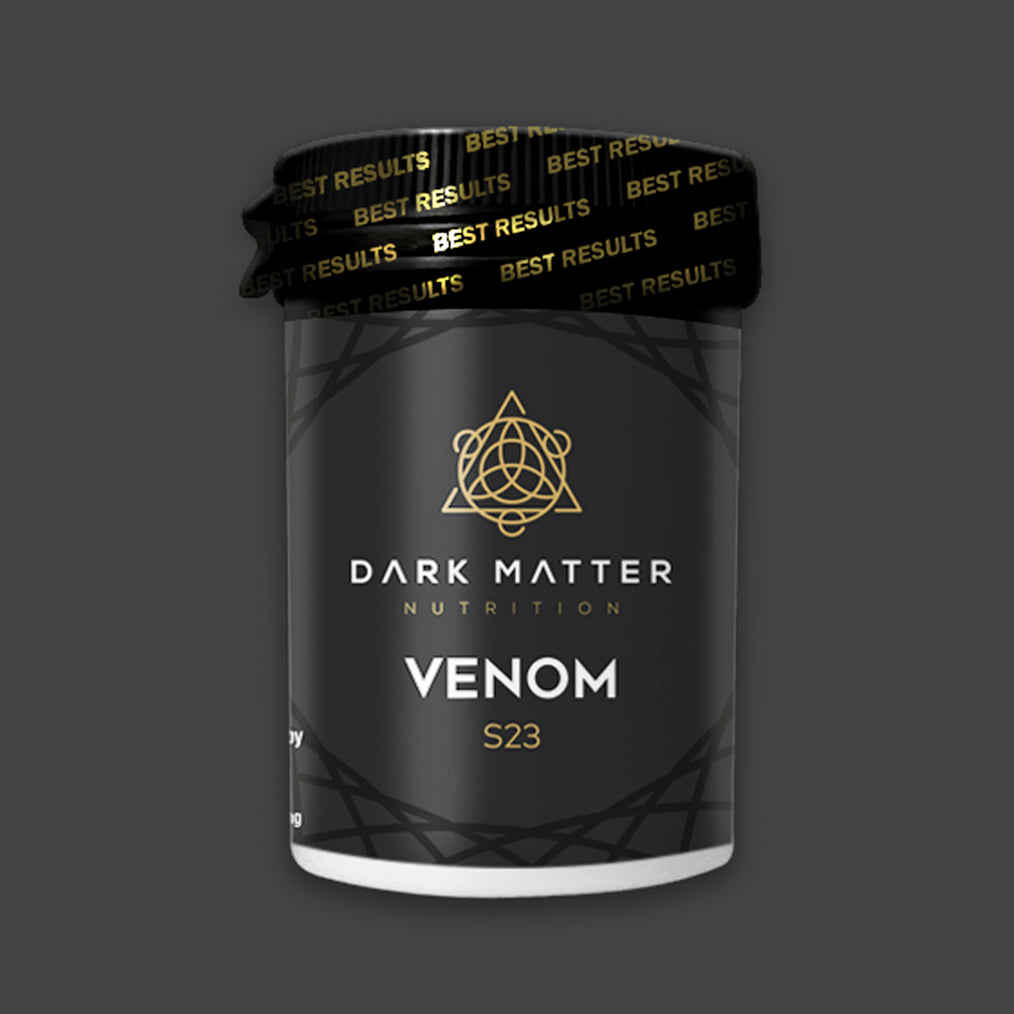 *VENOM | S23 10mg 60 tabletas SARMs DARK MATTER NUTRITION - Super Soldados
